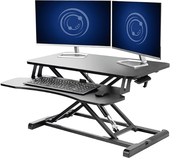 VIVO 32 inch Desk Converter for sit-stand flexibility